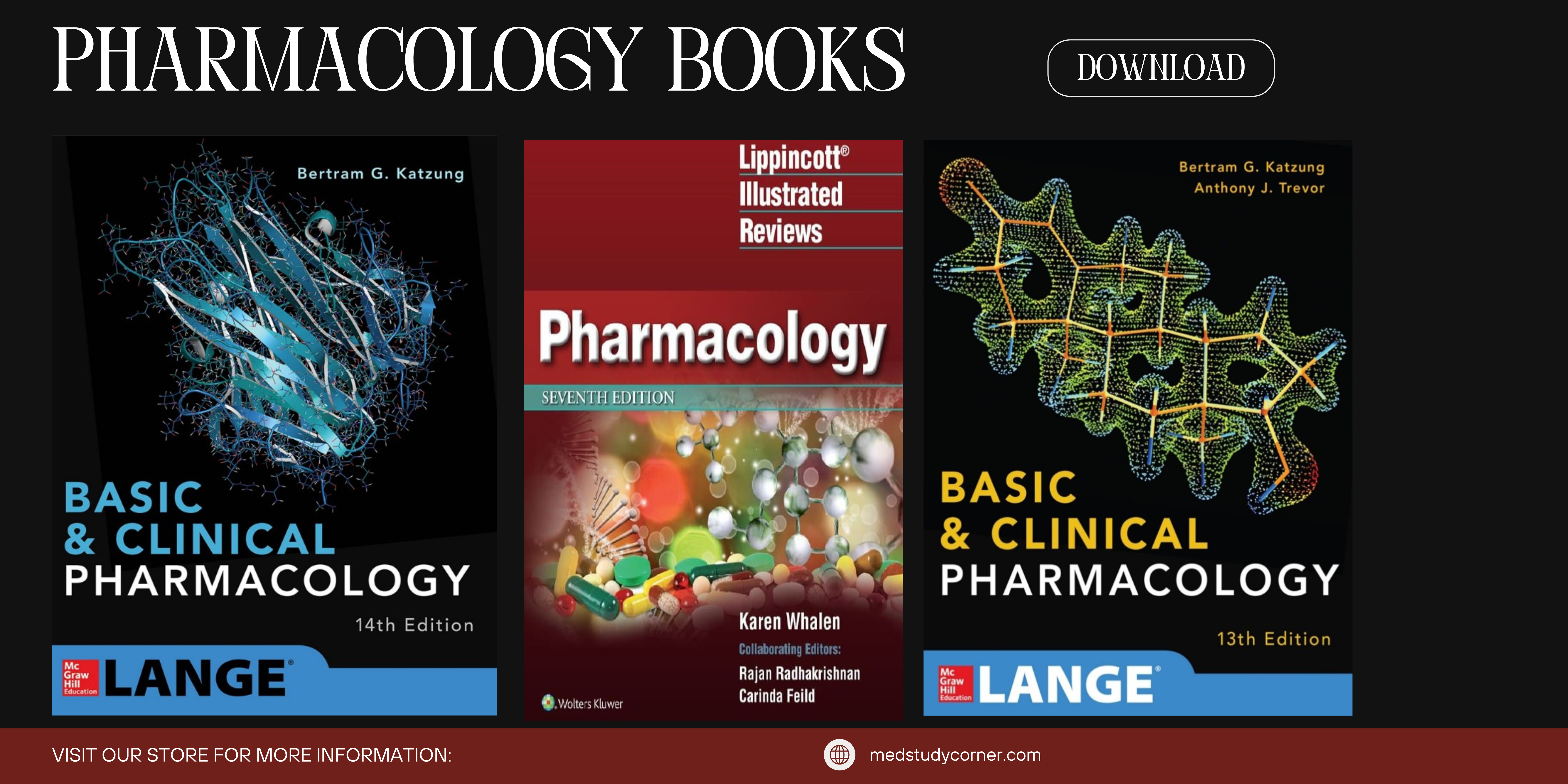 Pharmacology Books PDF