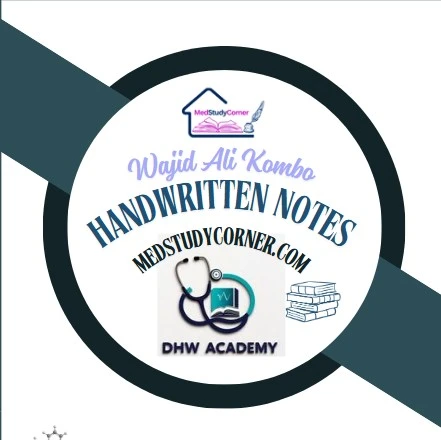 Wajid Ali Kombo Handwritten Notes
